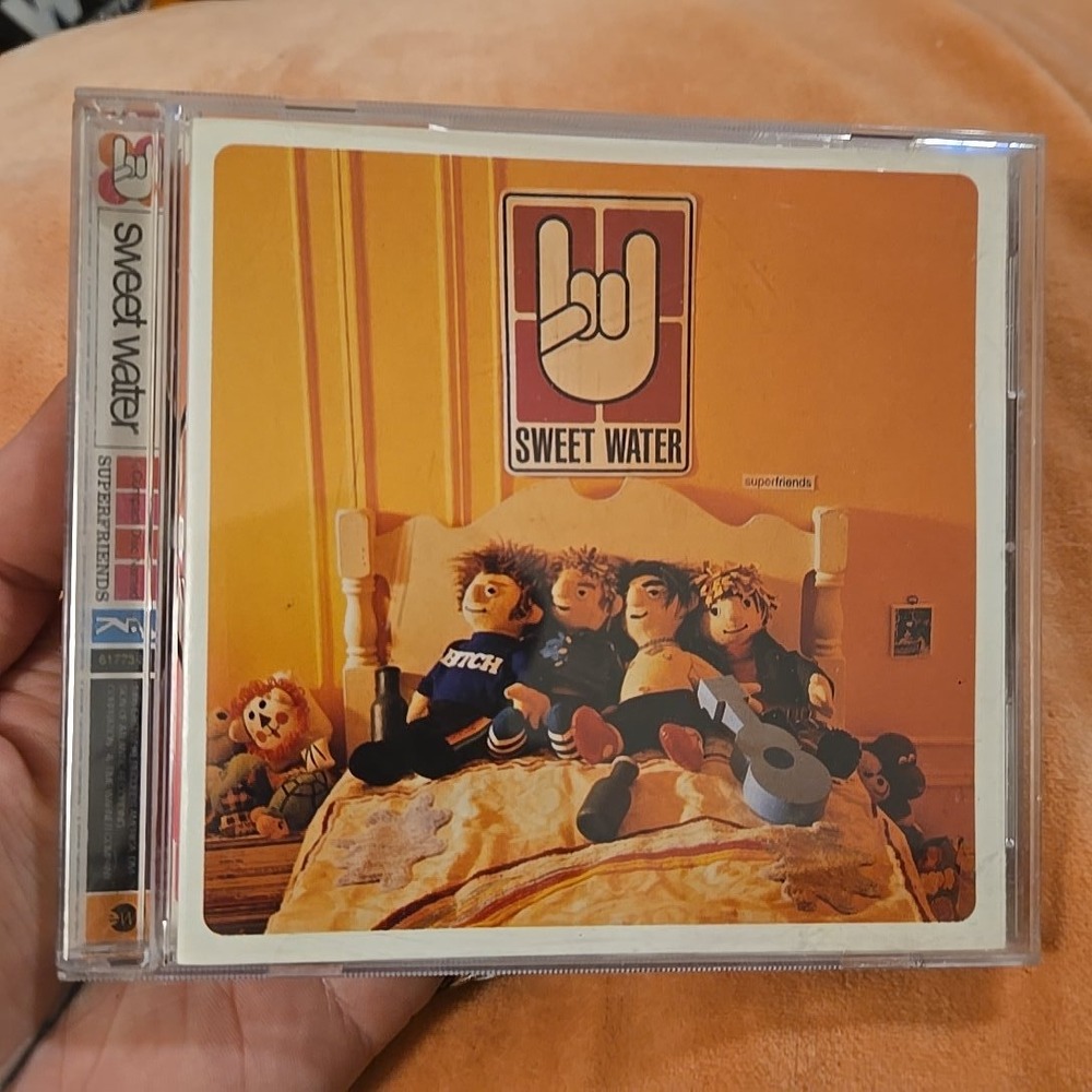 Sweet Water Superfriends 1995 CD EastWest 61773-2 Seattle Rock Album US Pressing